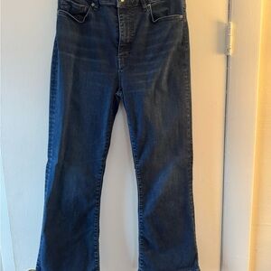 Frame Denim Dark Blue Flare Jeans